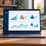 Panel de un sistema personalizado que integra ventas, inventario, clientes y reportes de un negocio